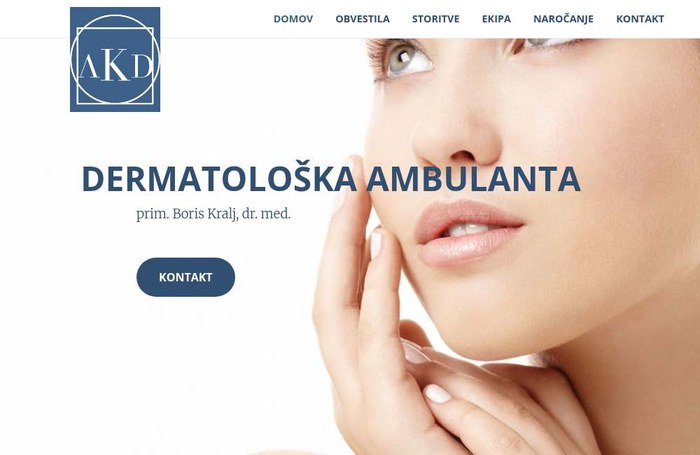 Predogled spletne strani akd.si